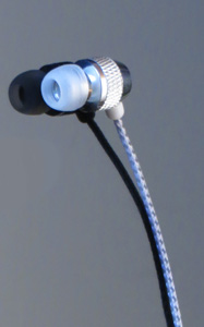 Brite Buds - Reflective Cord Single Earbud