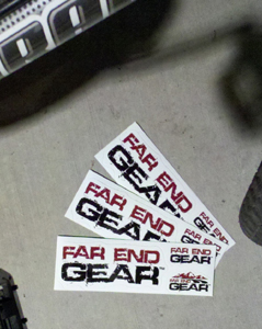 Far End Gear Sticker Pack