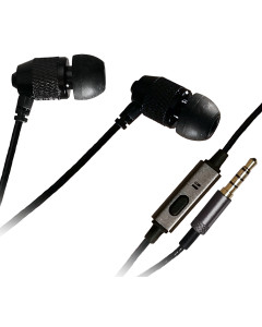Short Buds + Mic, 22" Armband Length Stereo Earbuds (In-Ear)