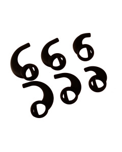 BudLoks Earphone Sport Grips for Apple Earphones - Black